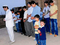 Midyat'ta gıyabi cenaze namazı