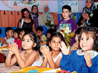 Eğitim hayatına 'merhaba' dediler