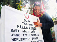 Şehit  anaları  hep  gözüyaşlı