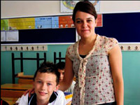 Yabancı öğrenciler sınıflara renk kattı