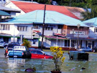 Tsunami sildi süpürdü