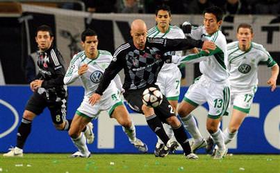 Wolfsburg: 0 Beşiktaş: 0