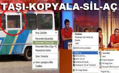 Sağ tuş ile neler yapılmaz ki!