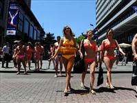 'En çıplak' geçit töreni