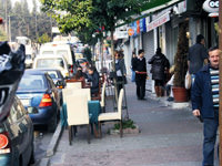 Şişli'nin caddeleri açık hava işletmesi