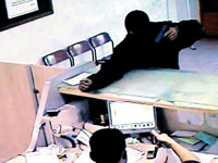 Son işinde yakalandı