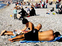 Antalya'da yaz tam gaz
