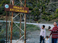 'Dikkat ayı çıkabilir'