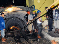 Göçükte 19 işçi hayatını kaybetti