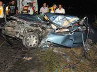 Eskişehir'de kaza sonucu 1 ölü,3 yaralı