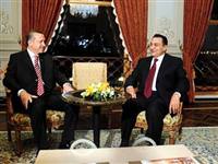 Erdoğan, Mübarek ile görüştü