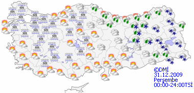 Kuvvetli yağış geliyor dikkat! - HARİTALI-3