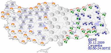 Yılbaşında hava nasıl olacak?-HARİTALI!-1