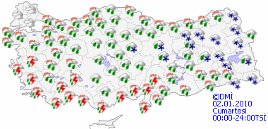 Yılbaşında hava nasıl olacak?-HARİTALI!-4