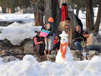 Uludağ'da kar kalınlığı 80 santimetre