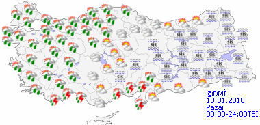Yağış ve lodosa dikkat!-HARİTALI-4