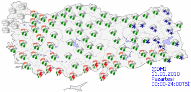 Yağış ve lodosa dikkat!-HARİTALI-5
