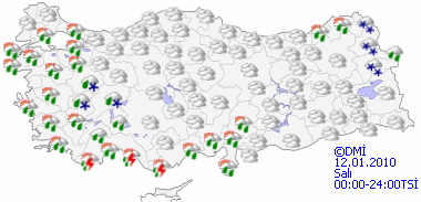 Sıcaklıklar düşüyor - HARİTALI-2
