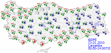 Sıcaklıklar düşüyor - HARİTALI-3
