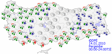 Sıcaklıklar düşüyor - HARİTALI-4