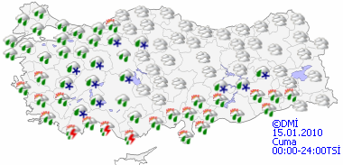 Sıcaklıklar düşüyor - HARİTALI-5
