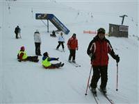 Kartalkaya'da kar kalınlığı 1 metre