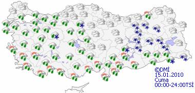 Meteorolojiden sağanak yağış uyarısı-HARİTALI-2