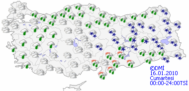 Meteorolojiden sağanak yağış uyarısı-HARİTALI-3