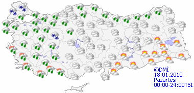 Meteorolojiden sağanak yağış uyarısı-HARİTALI-5