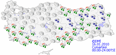 Kuvvetli yağışa dikkat-HARİTALI-2