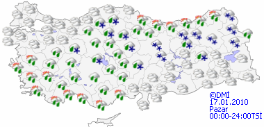Kuvvetli yağışa dikkat-HARİTALI-3