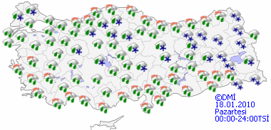 Kuvvetli yağışa dikkat-HARİTALI-4