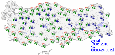Kuvvetli yağışa dikkat-HARİTALI-5