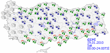 Haftasonu yağışlara dikkat-HARİTALI-4