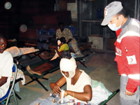 Türk Kızılay'ı Haiti'de