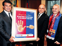 İmzalar atıldı THY NouCamp'da