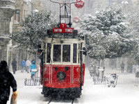 İstanbul donuyor -8 derece