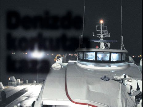 Denizde korkutan kaza