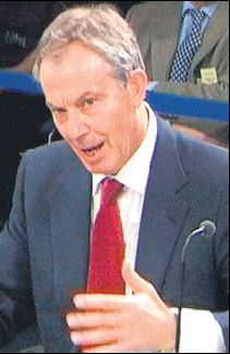 Blair itiraf etti