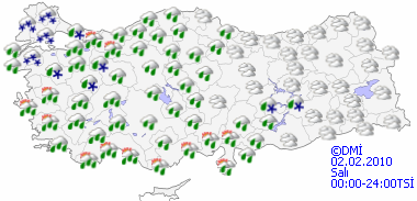 Sıcaklık 12 derece düşecek - HARİTALI-2