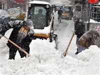 Kar yolları kapadı!