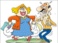 Beyni büyük aklı küçük