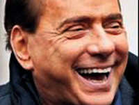 Hırsızın maskesi Berlusconi