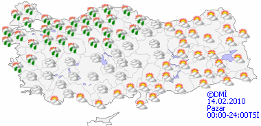 Kuvvetli yağışa dikkat-HARİTALI-3