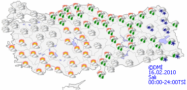 Kuvvetli yağışa dikkat-HARİTALI-5