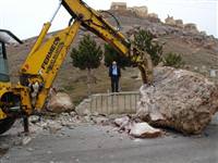 Bayburt Kalesi'nde facia