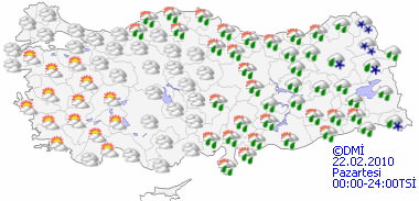 Şiddetli yağış uyarısı - HARİTALI-5
