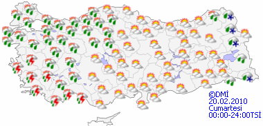 Hafta sonu hava nasıl olacak-HARİTALI-2