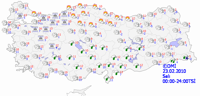 Yağış ve rüzgara dikkat! - HARİTALI-2