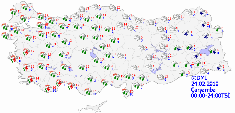 Yağış ve rüzgara dikkat! - HARİTALI-3